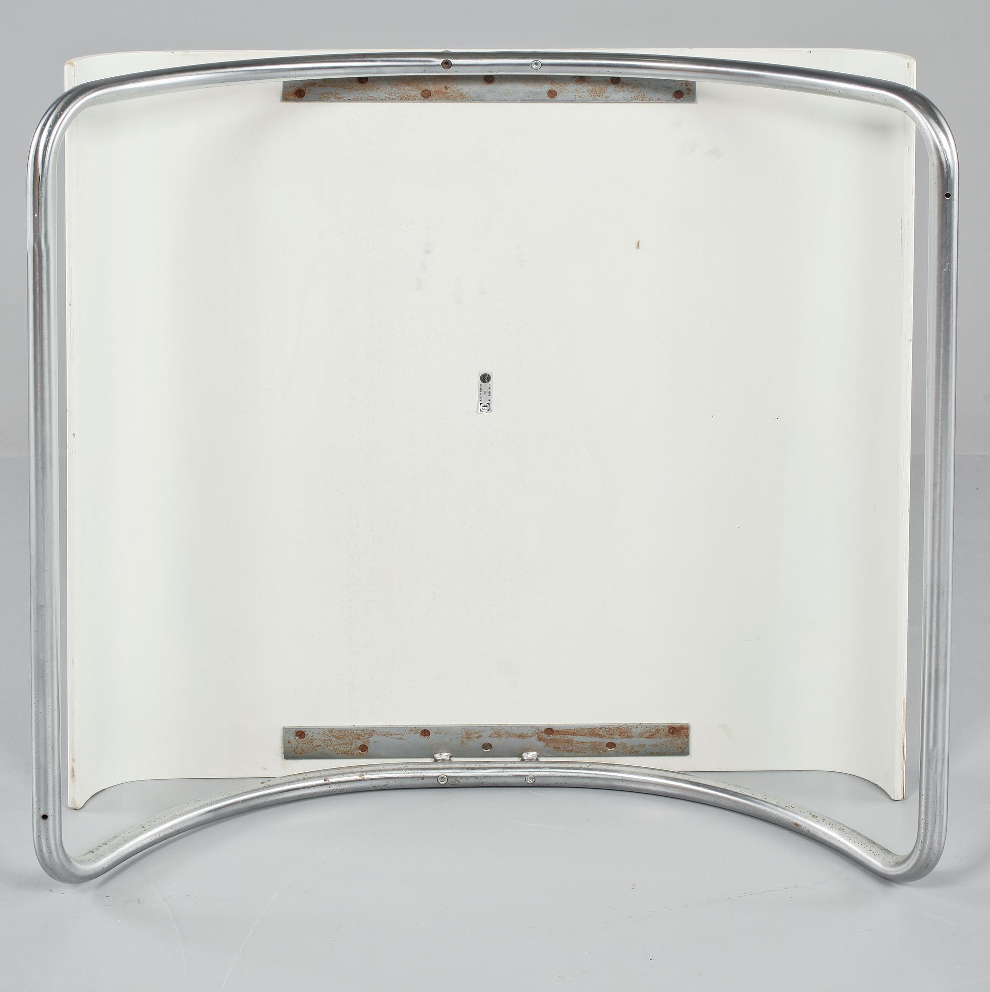 SOFFBORD, ritat för "Aurora"-serien, Jørn Utzon, Fritz Hansen, omkring 1970.