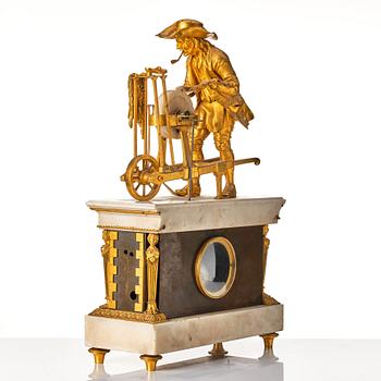 A French 19 th century mantel clock.