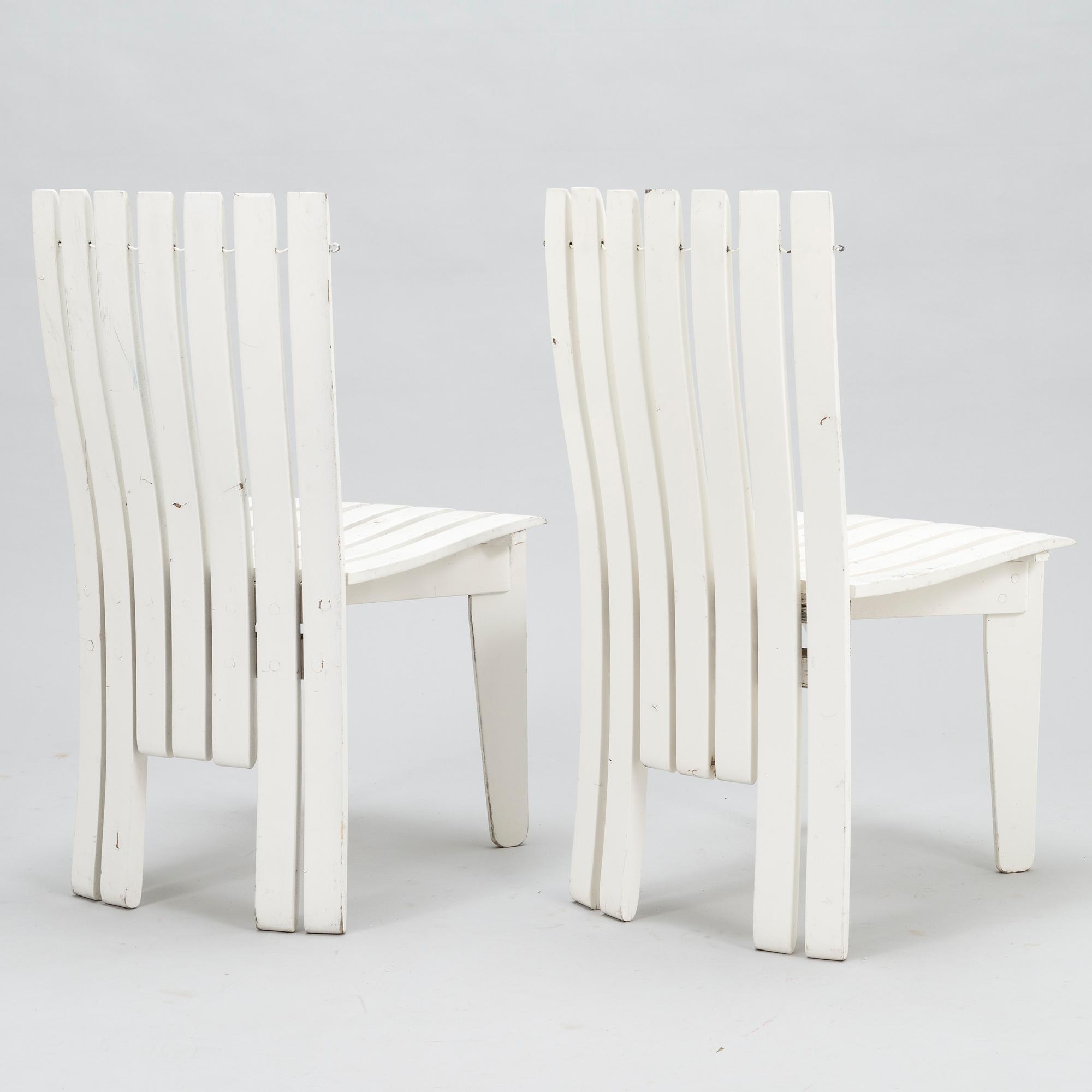 ALVAR AALTO, Puutarhakalusto, 5 osaa, "Aurinko-sarja", Artek 1960/1970-luku.