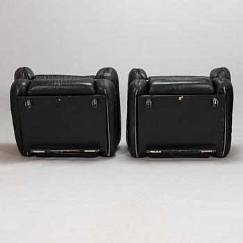 Kurt Hvitsjö, A pair of 1970's 'Hannibal' armchairs for Isku.