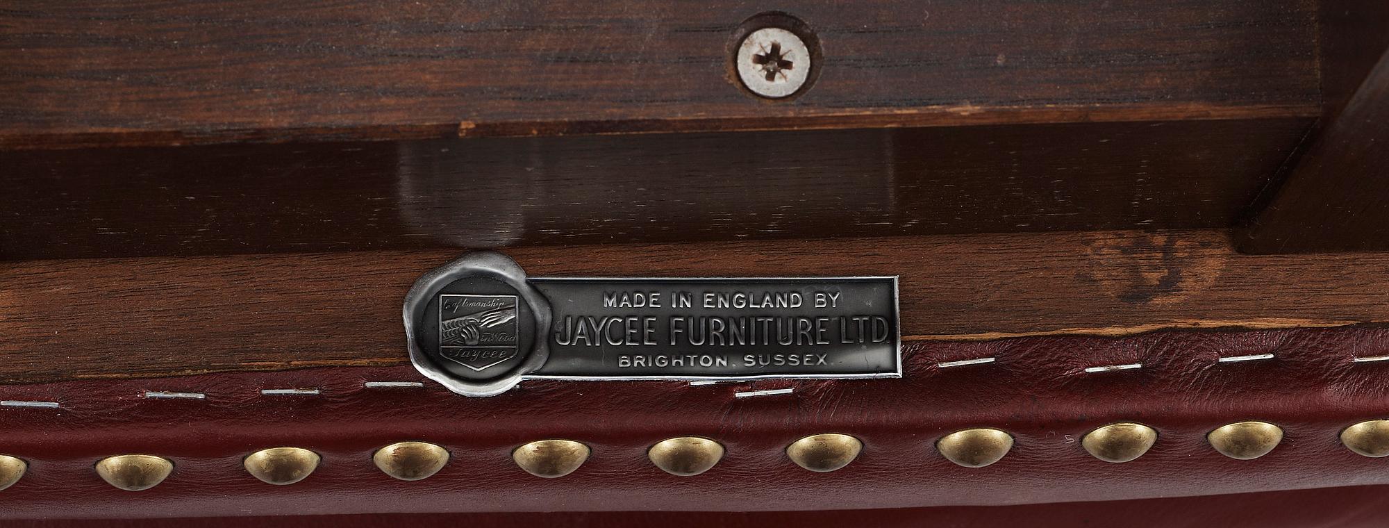 BARPALLAR, 4 st, Jaycee Furniture, Brighton Sussex, England 1900-talets mitt.