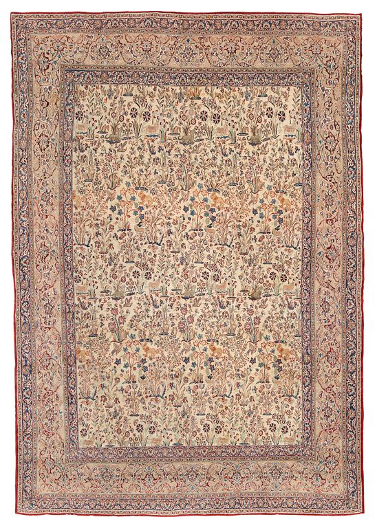 SEMI-ANTIQUE NAIN. 309 x 213,5 cm.