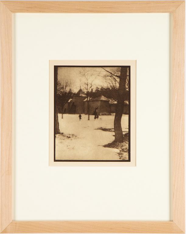 Henry B. Goodwin,  4 st fotografier ur boken Vårt vackra Stockholm, signerade på negativet.