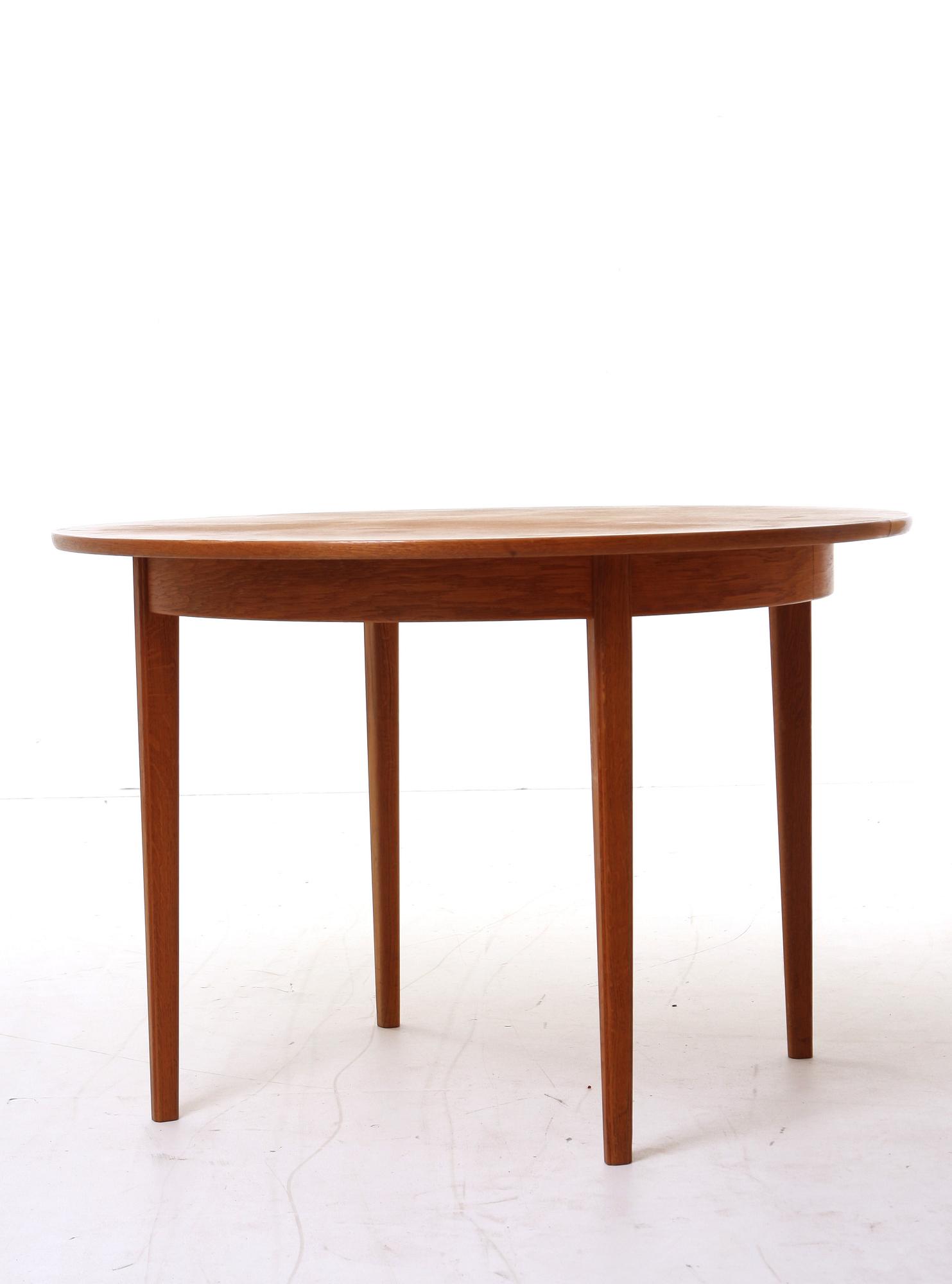 MATSALSMÖBLEMANG, 7 delar, Carl Malmsten, Åfors, ek, 1950/60-tal.