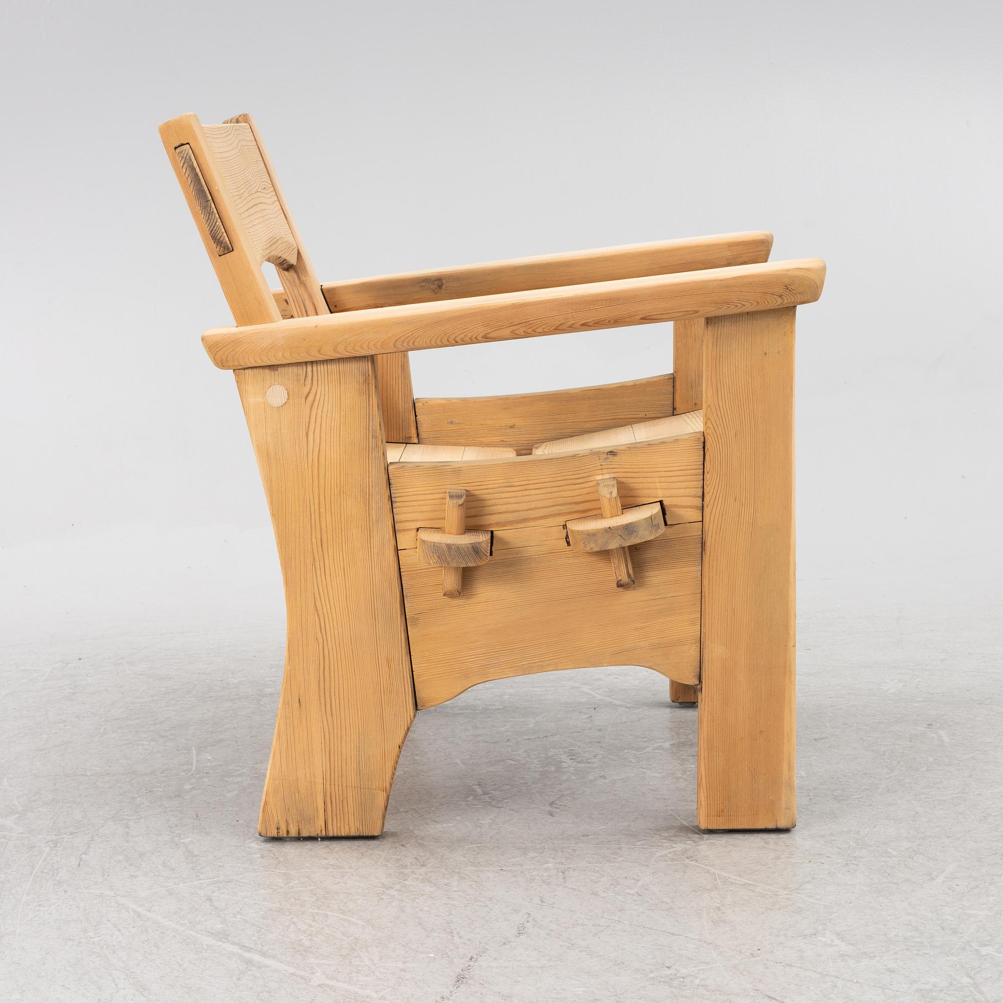 David Rosén, a 'Berga' armchair, Nordiska Kompaniet, 1950's.