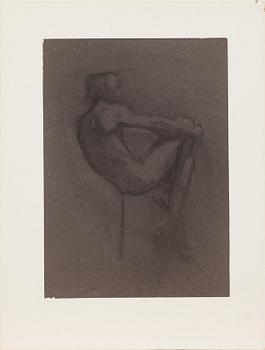 TORA VEGA HOLMSTRÖM, skisser, blandteknik, ca 25 st. 1900-talets första hälft.
