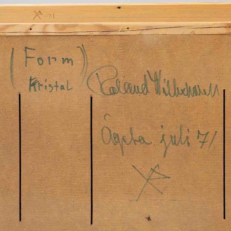 Roland Wilhelmsson, Hall furniture, 2 pieces, signed.