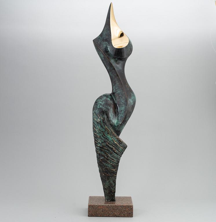 STAN WYS, skulptur, brons, 2008, signerad 7/8.