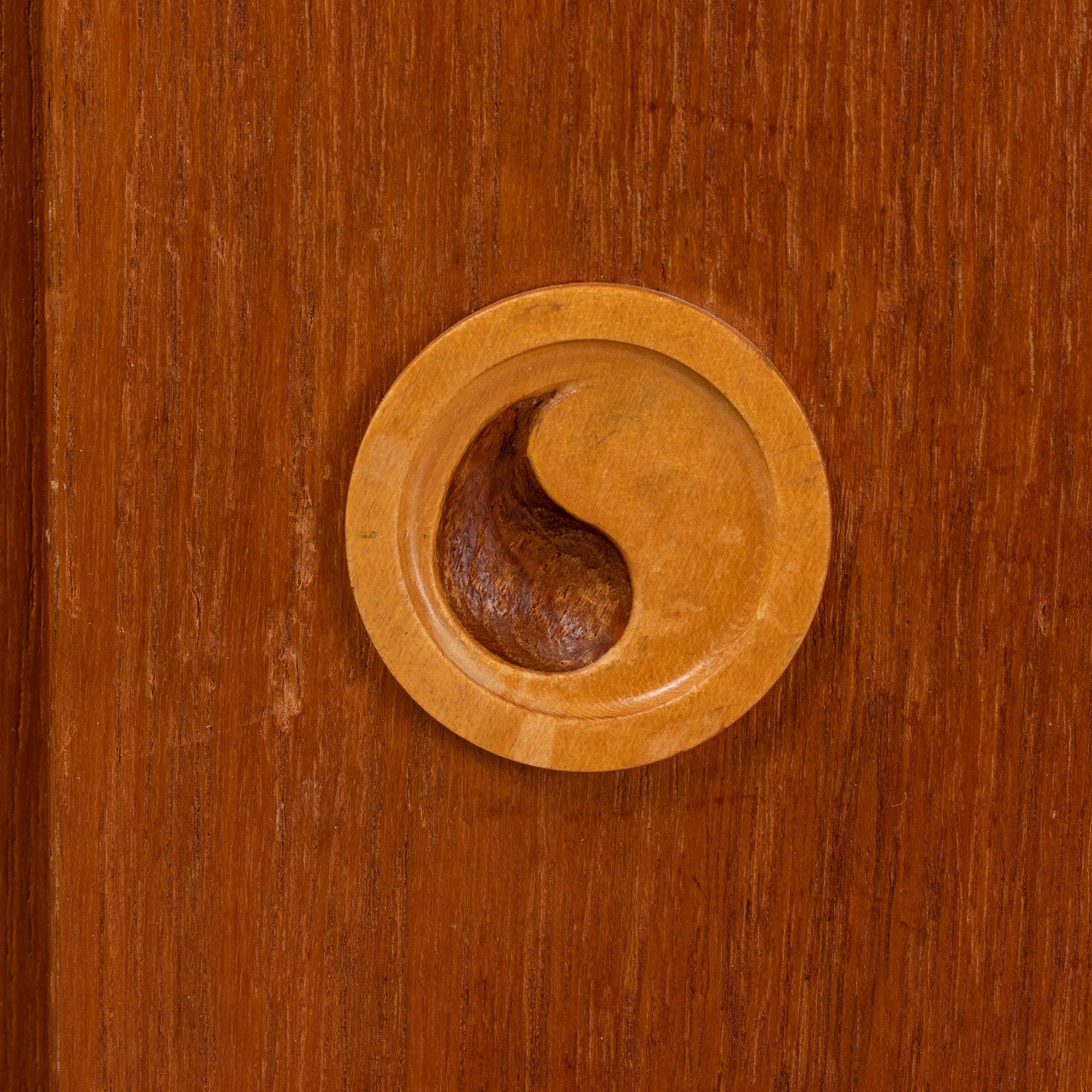 A teak veneered sidebaord, 1950's/60's.