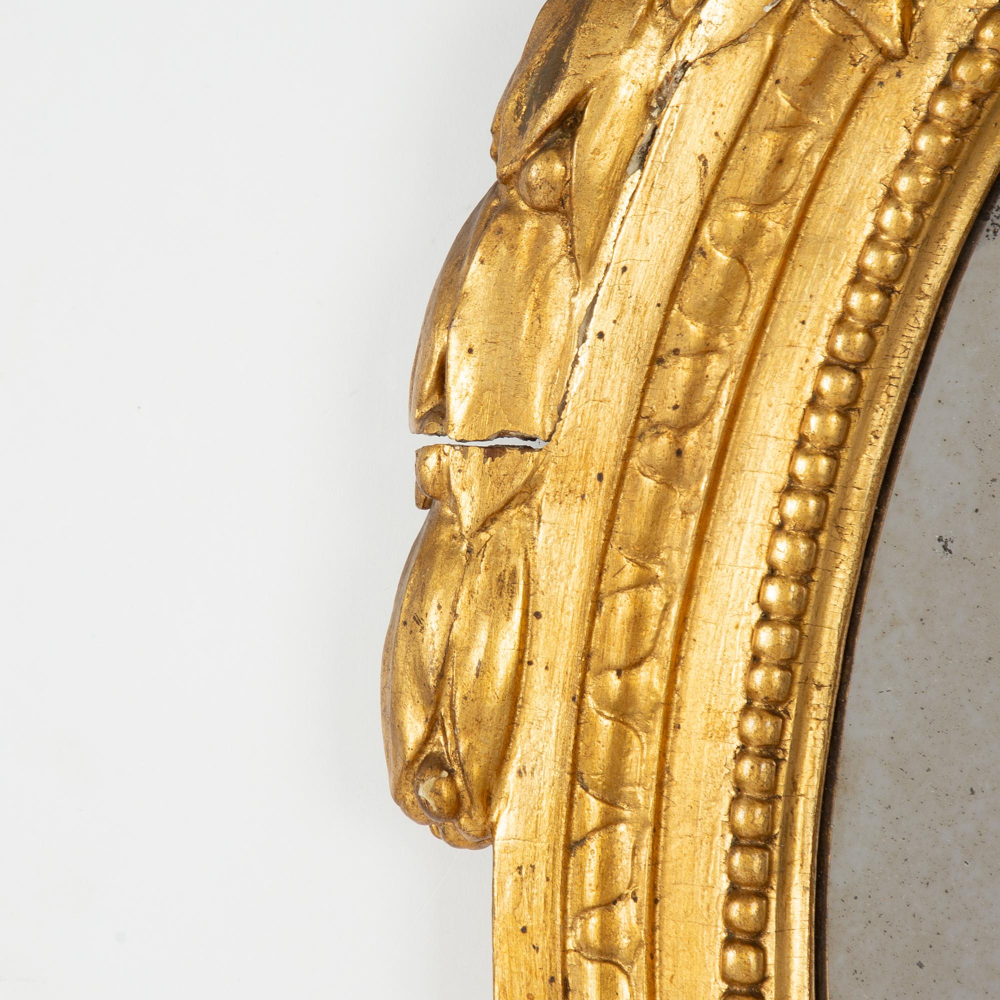 Spegellampetter ett par, Gustavianska, 1800-talets början.