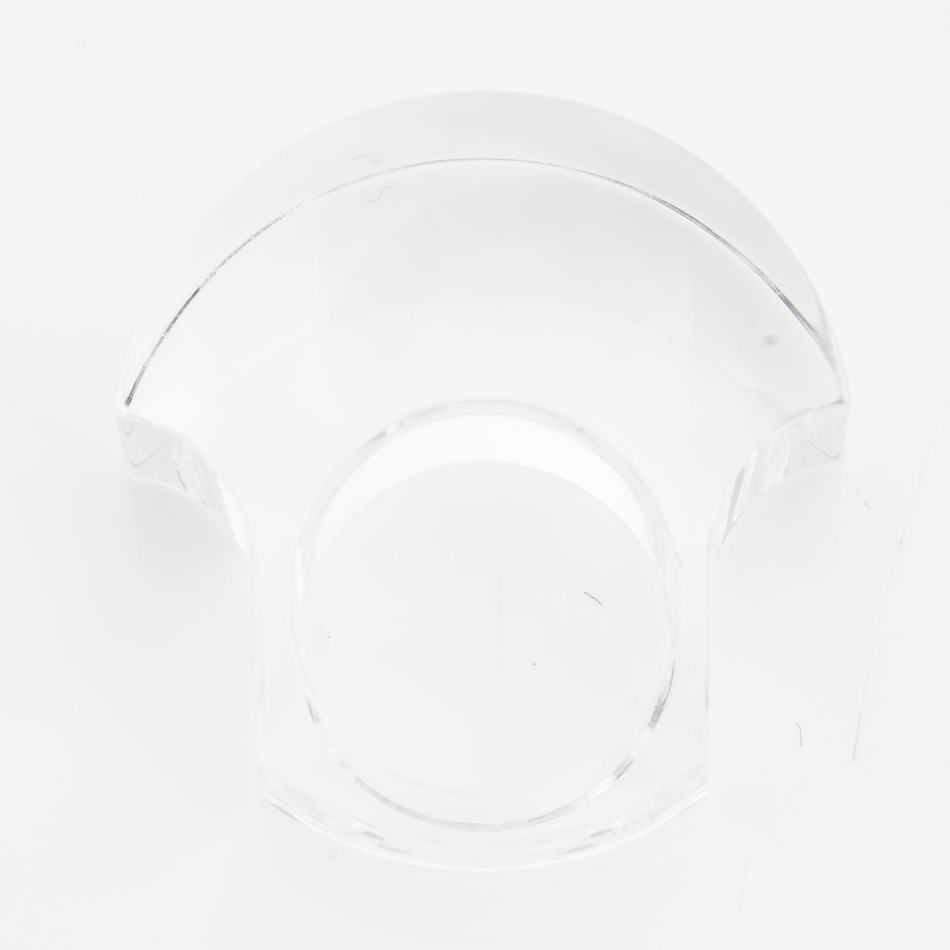 Siv Lagerström, three rings, acrylic plastic, 1970s.