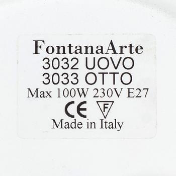 A FONTANA ARTE SUSPENSION LAMP. 1990s.