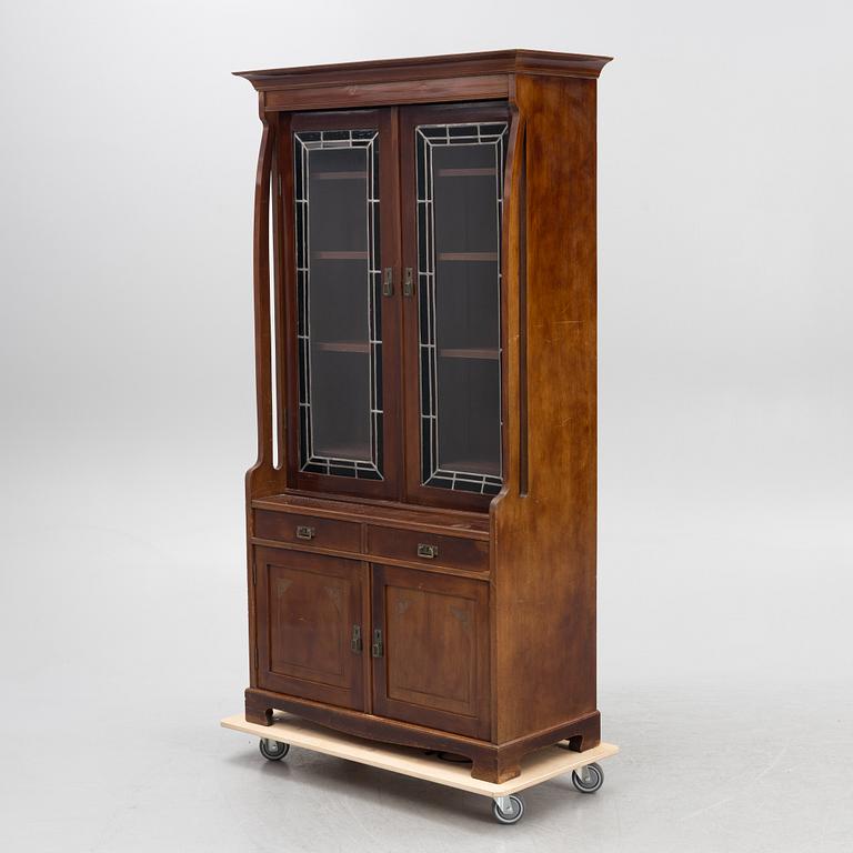 A Jugend book cabinet, early 20th century.