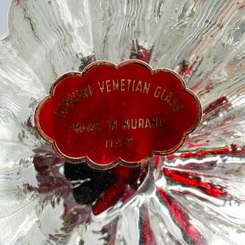 SAMLING GLASFIGURER, 5 st, Murano, Italien, 1900-talets mitt.