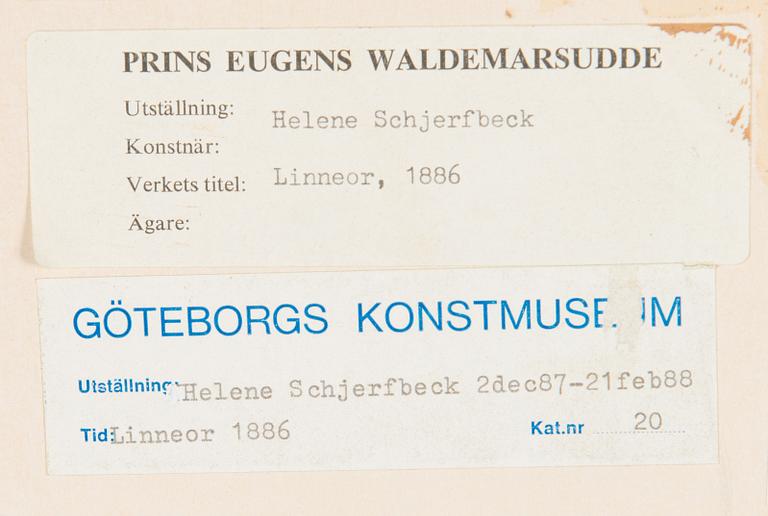 Helene Schjerfbeck, "Vanamoita".