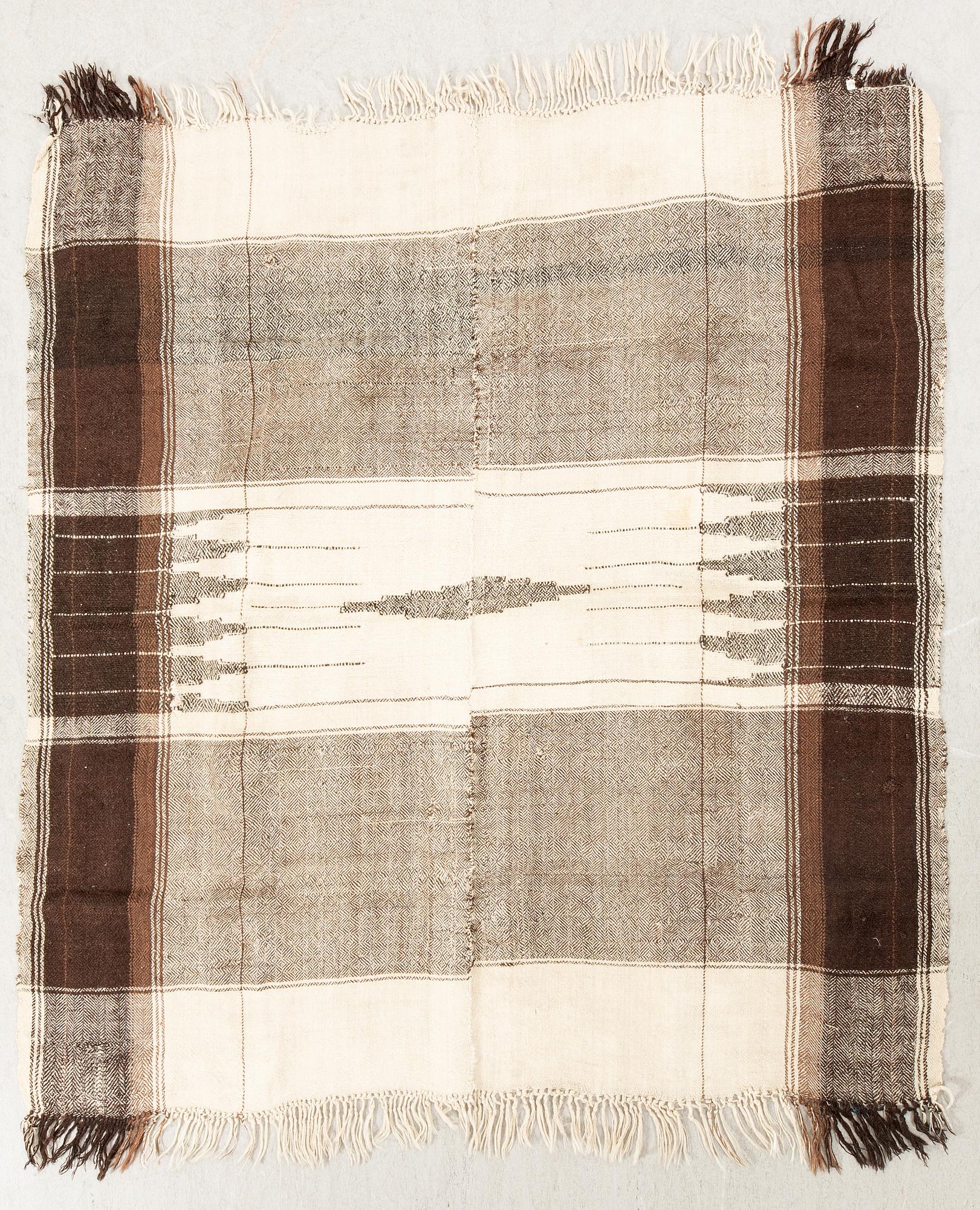 Blanket Bachtiari, old, approx. 117x112 cm.
