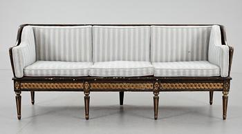 SOFFA, gustaviansk stil, 1900-talets första hälft.