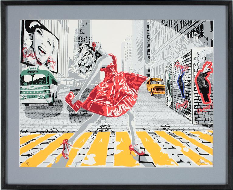 RICHARD RYAN, 2st, färgserigrafi, sign o numr 33/350, resp  HC 8/38.