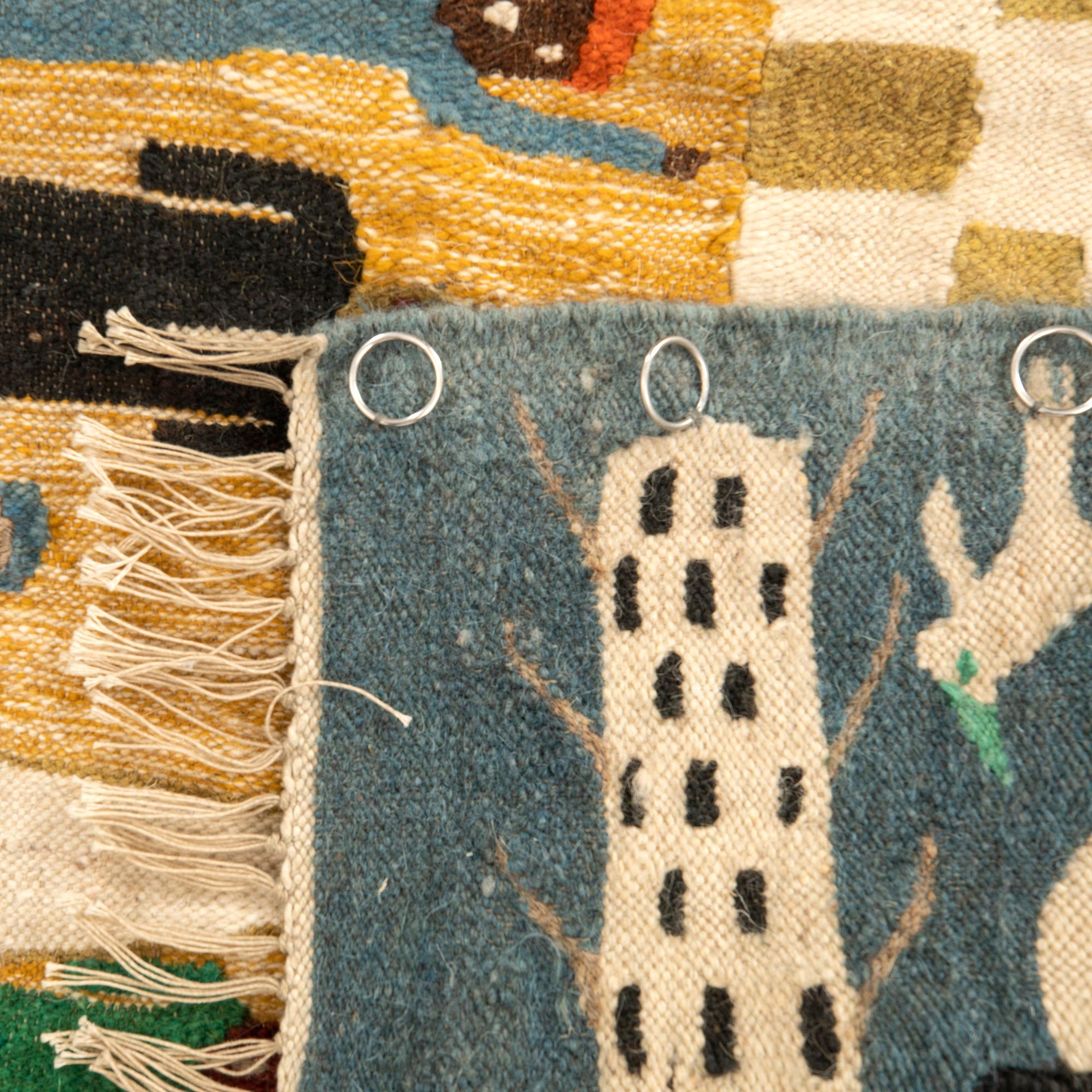 Tapestry Egypt, probably Harrania, approx. 187x110 cm.