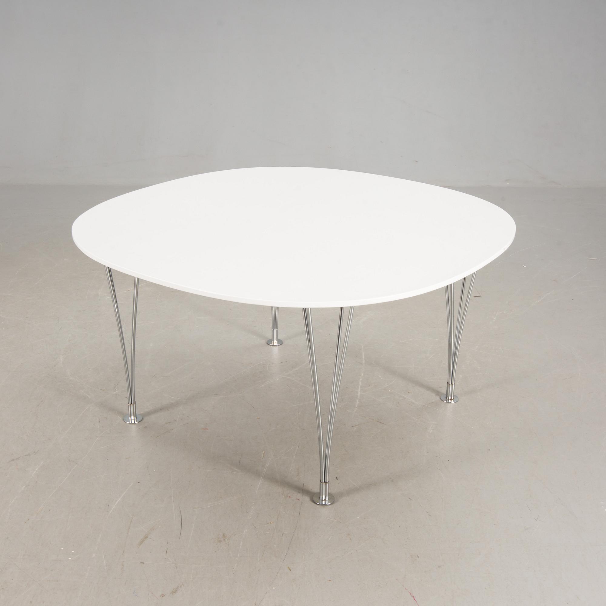 SOFFBORD/BORD, "Supercirkeln", Piet Hein & Bruno Mathsson, Mathsson International.