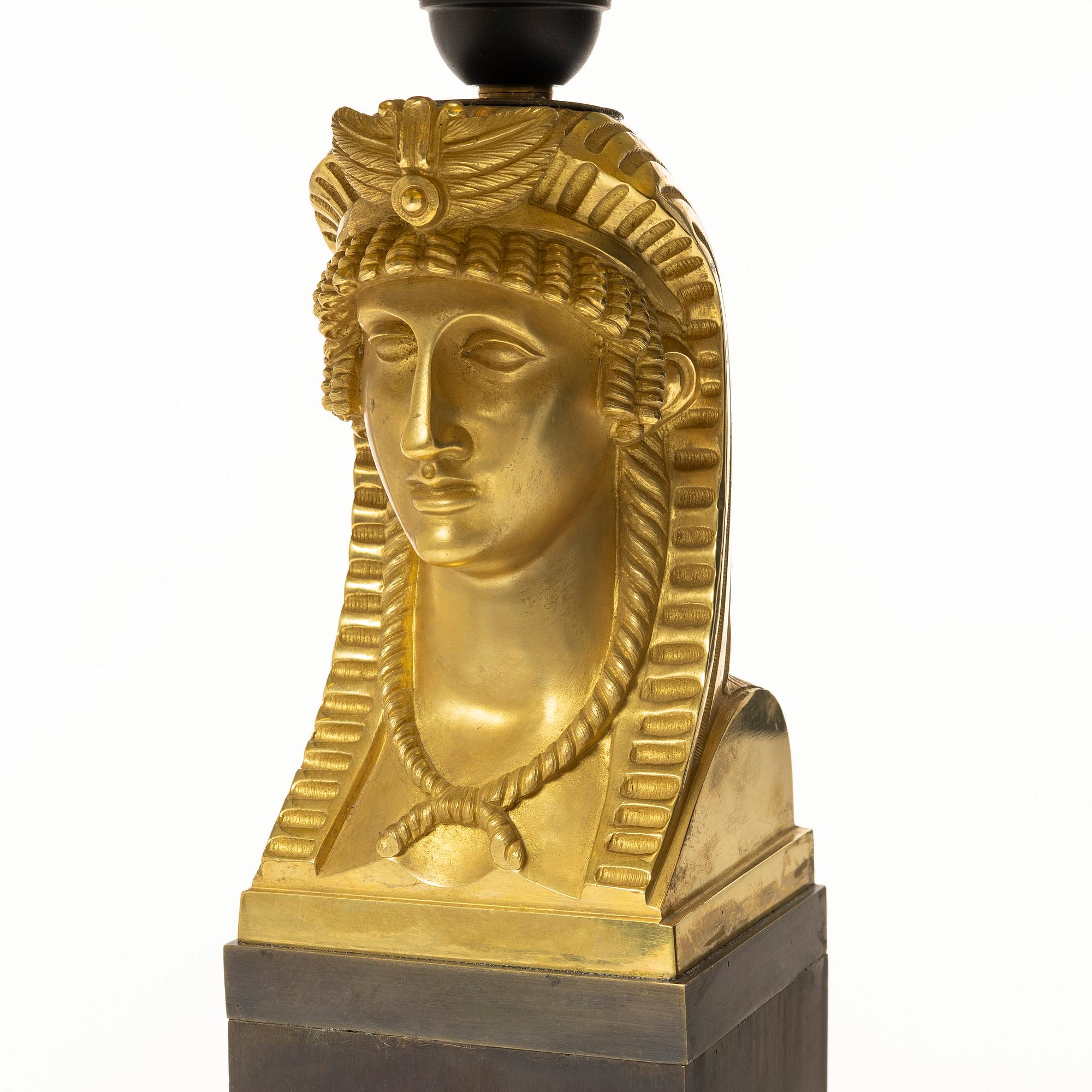 Table lamp, Empire style, period.
