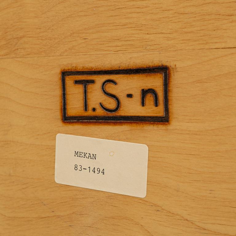 David Rosén, and Algot Törneman, a 'Blue Square' coffee table, Triva, Nordiska Kompaniet, 1950s.