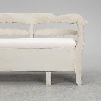 A sofa from the mid 1800's.