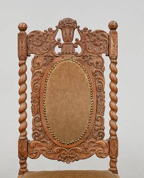 STOLAR, 4 st, nyrenässans, 1900-tal.