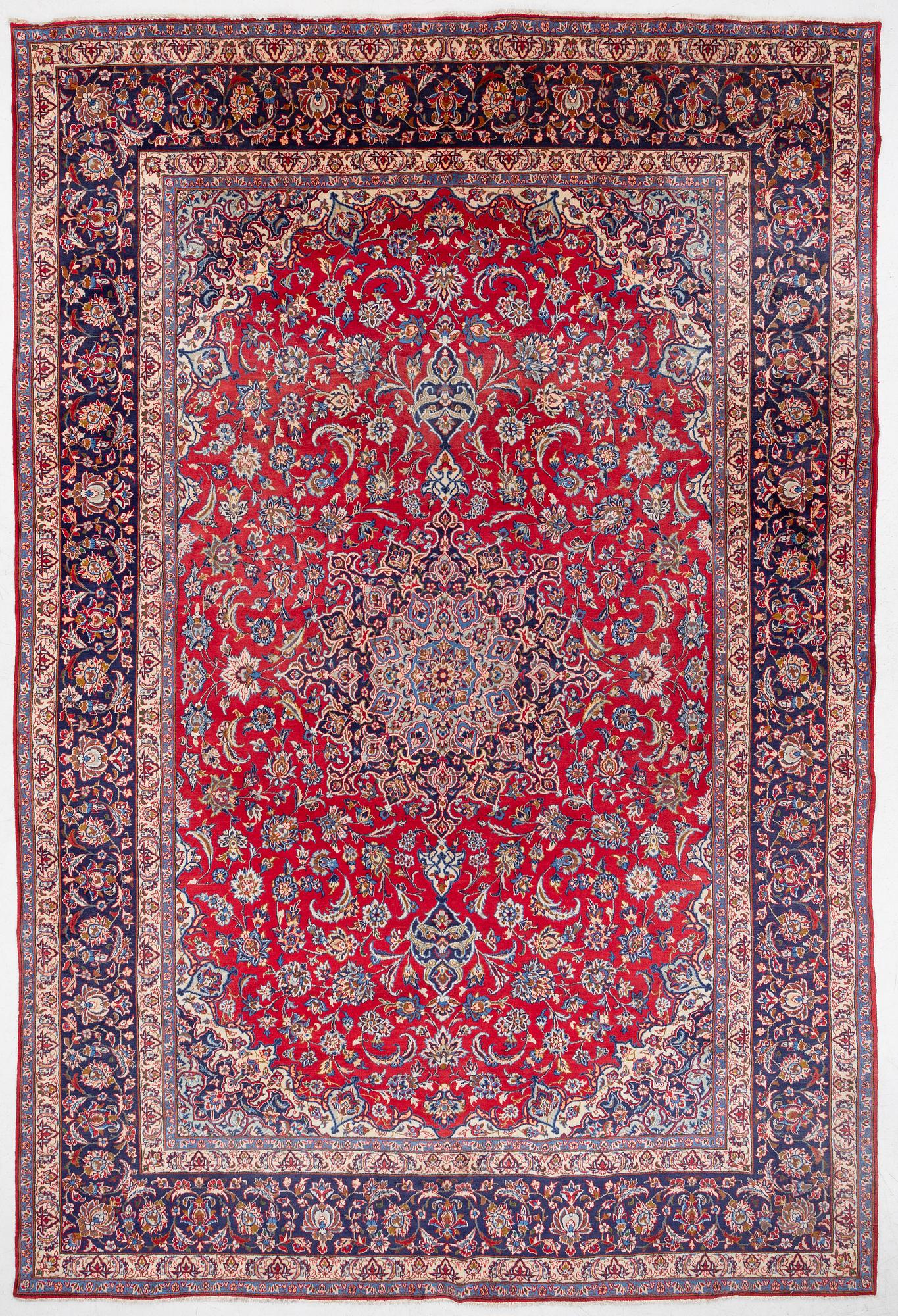 Carpet, Najafabad, 560 x 385 cm.