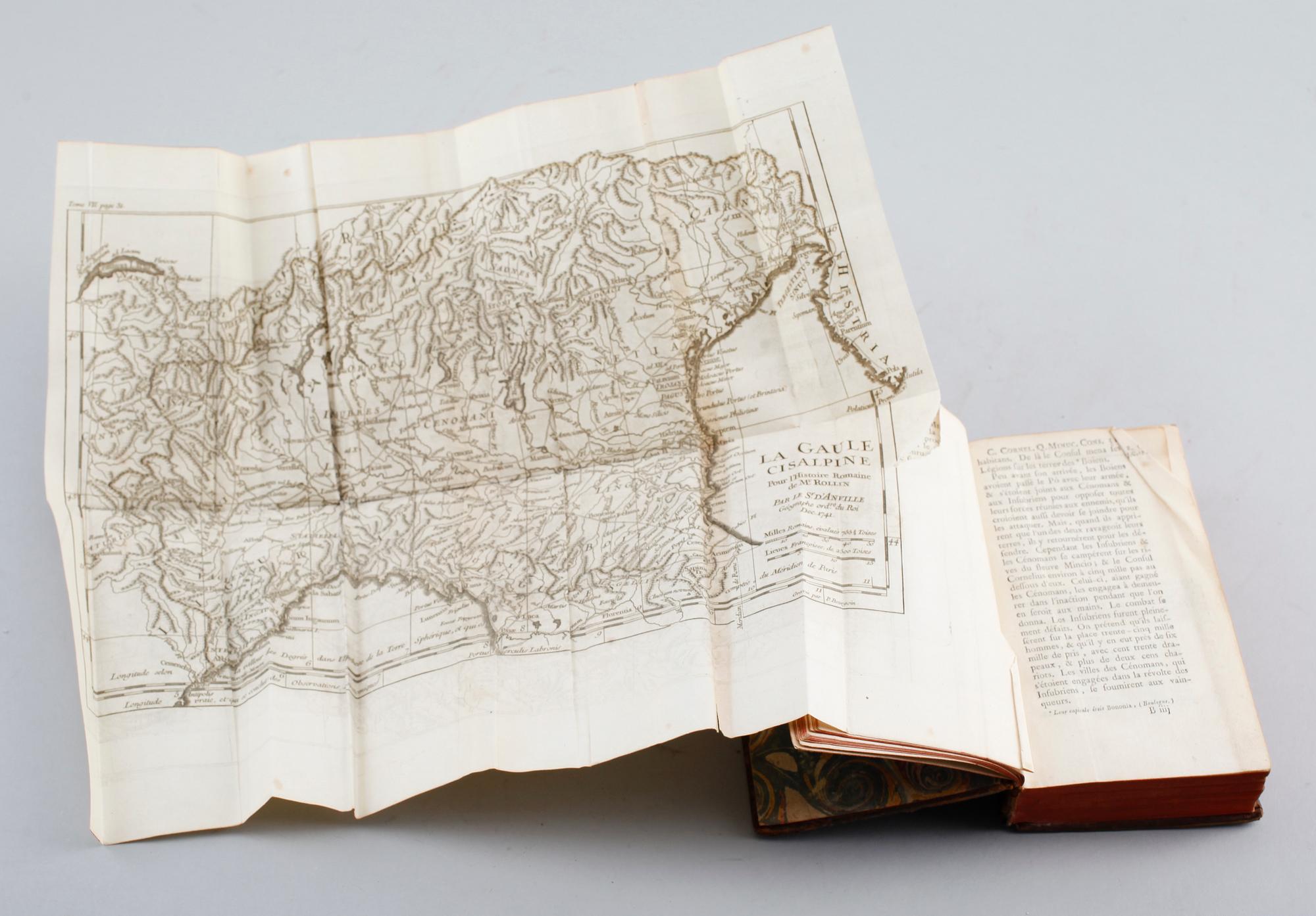 SAMLING BÖCKER, 12 st, 1700-tal.