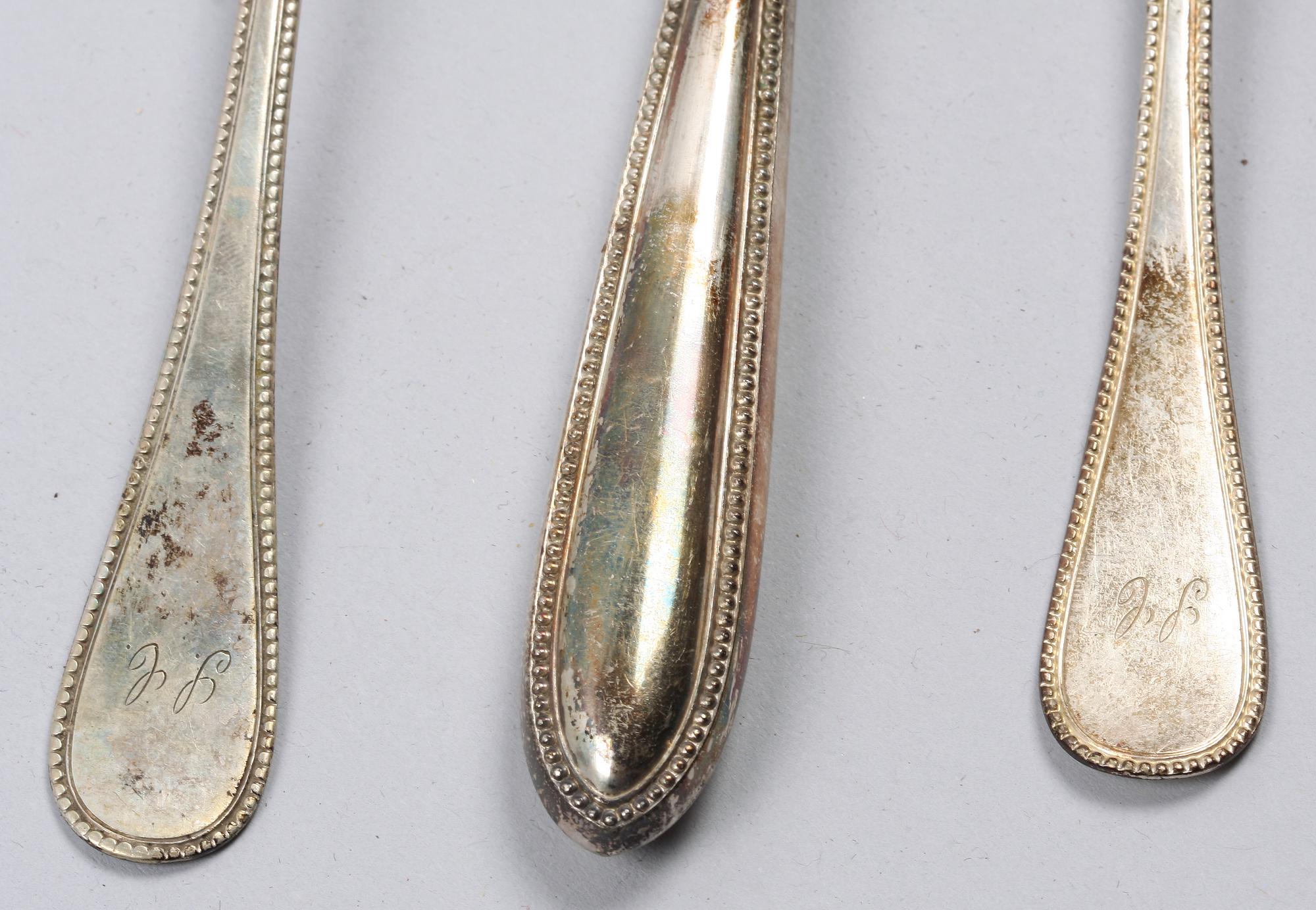 BESTICK, 6 st, silver.