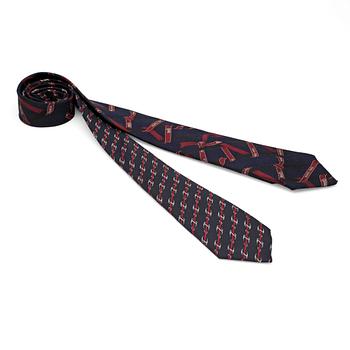 596. HERMÈS, two silk ties.