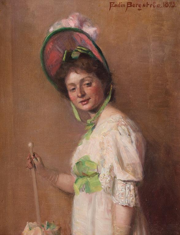 Endis Bergström, Young lady, Paris.