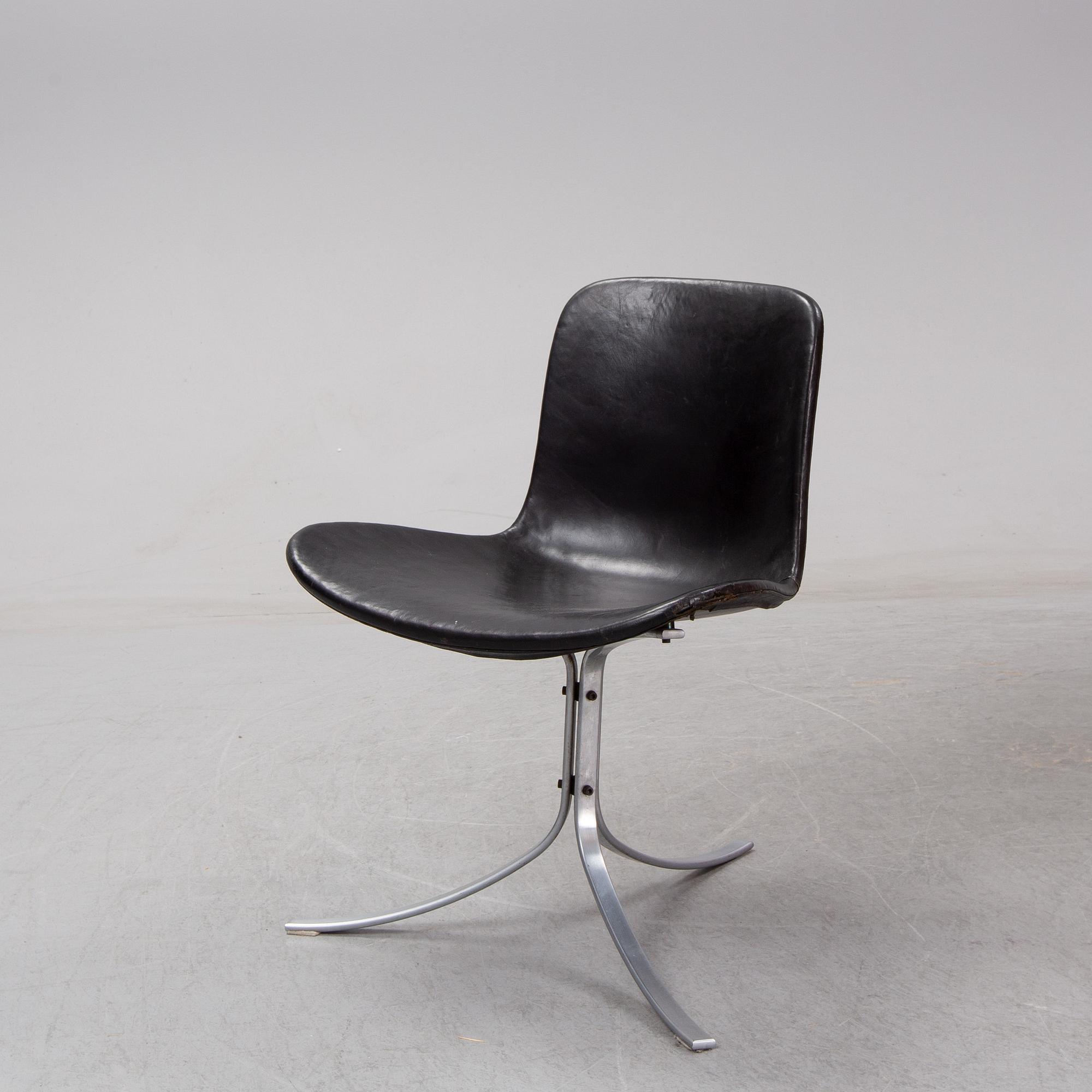 Poul Kjaerholm, a "PK9" chair, edition E Kold Christensen Denmark.