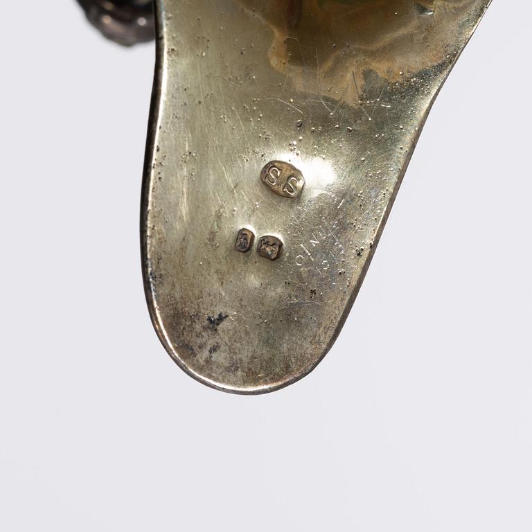 S Smith & Son, vinkanna, silver, London, England 1871.