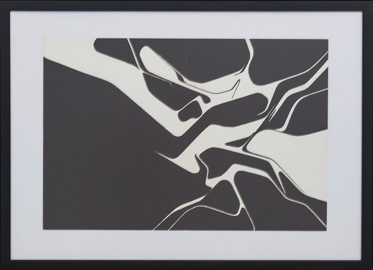 PABLO PALAZUELO, lithographe, unsigned, from Derrière le Miroir nr 137 1963.