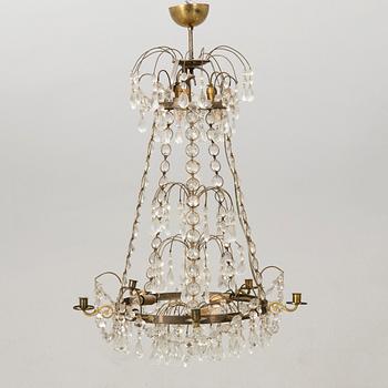 Chandelier, Gustavian style, 20th century.