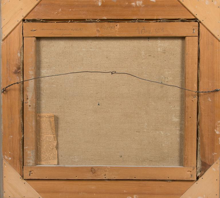 Lennu Juvela, Maisema Porkkalan kylästä.