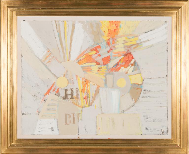 Lasse Marttinen, oil on canvas, signed and dated -89.