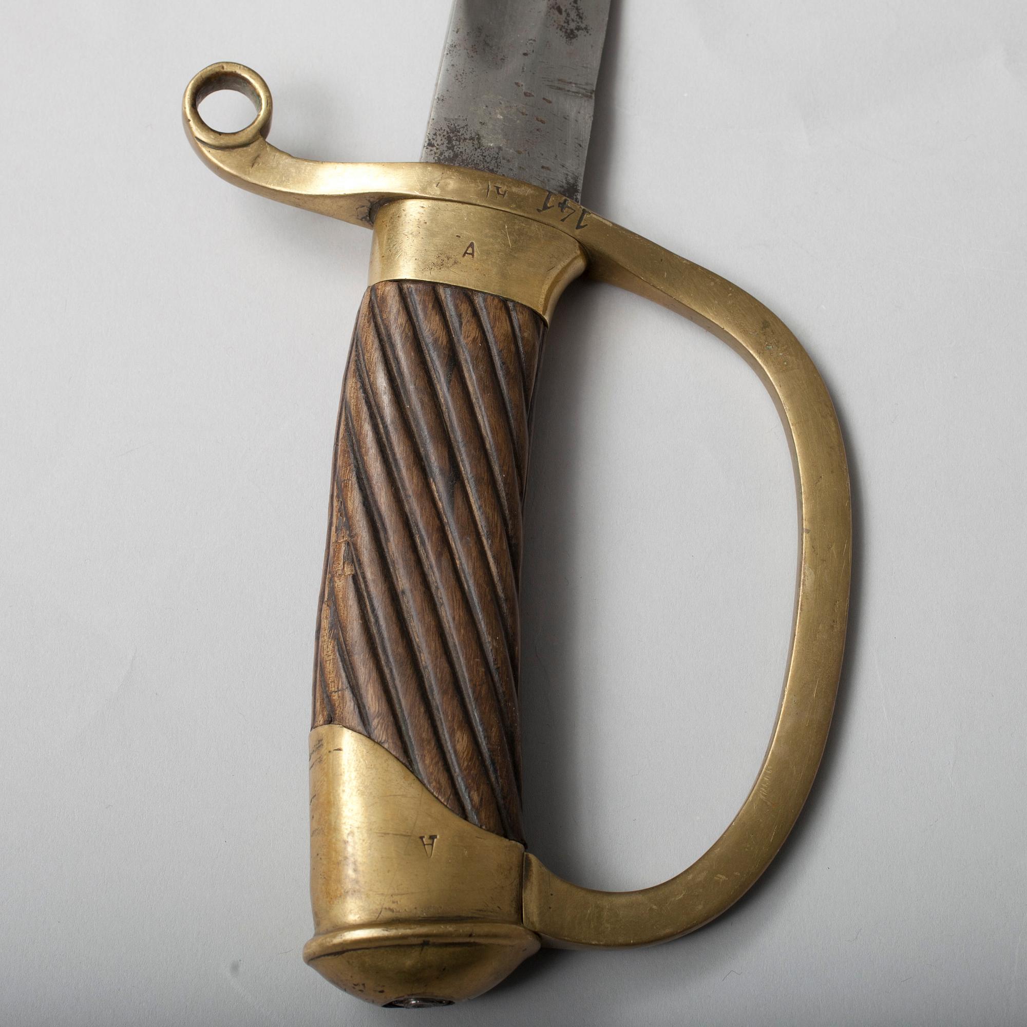 SABEL, "Saschka" m/1881 samt SABEL, "Kosacksabel" 1915, Ryssland.