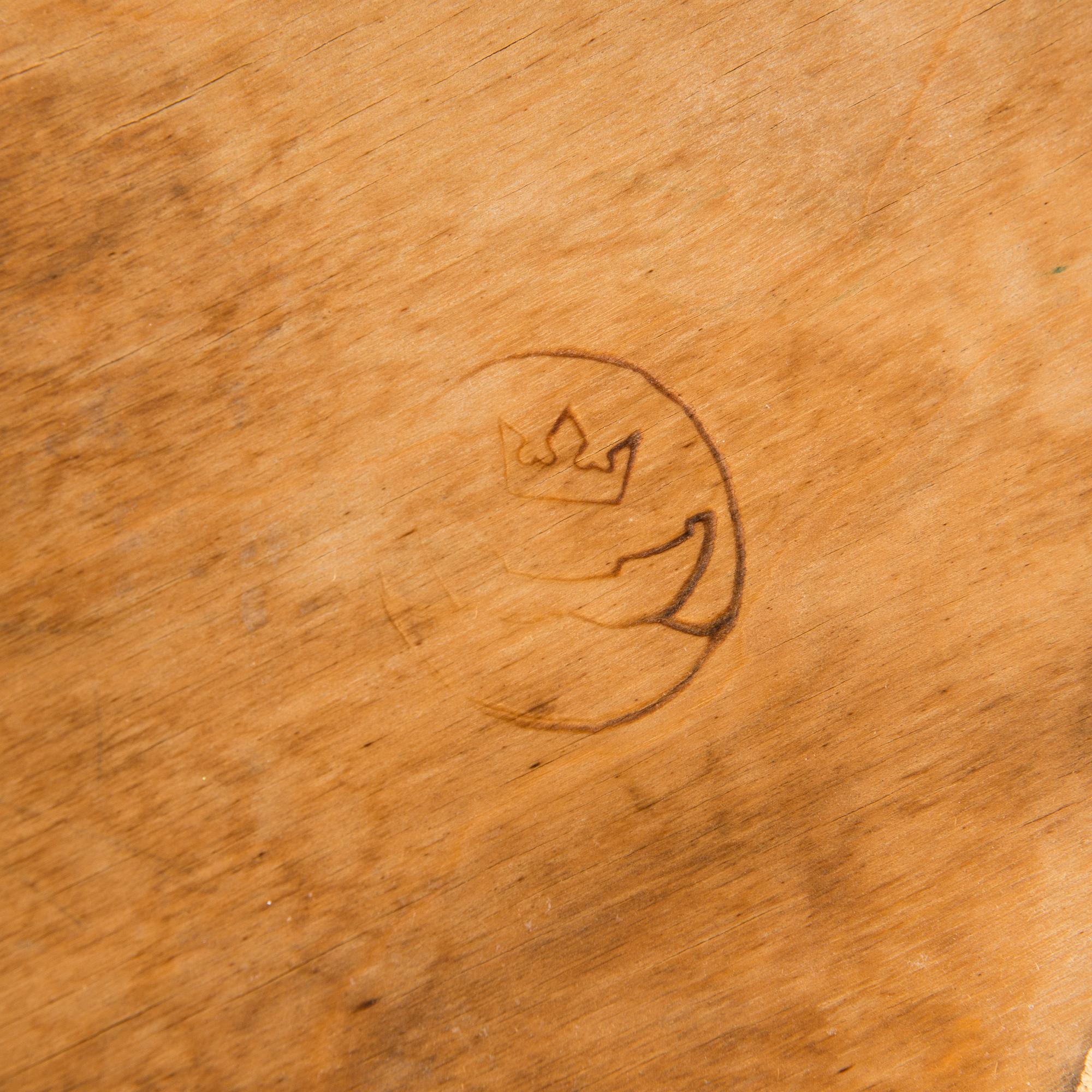 Alvar Aalto, six chairs model 69, Artek, 1950s-60s.