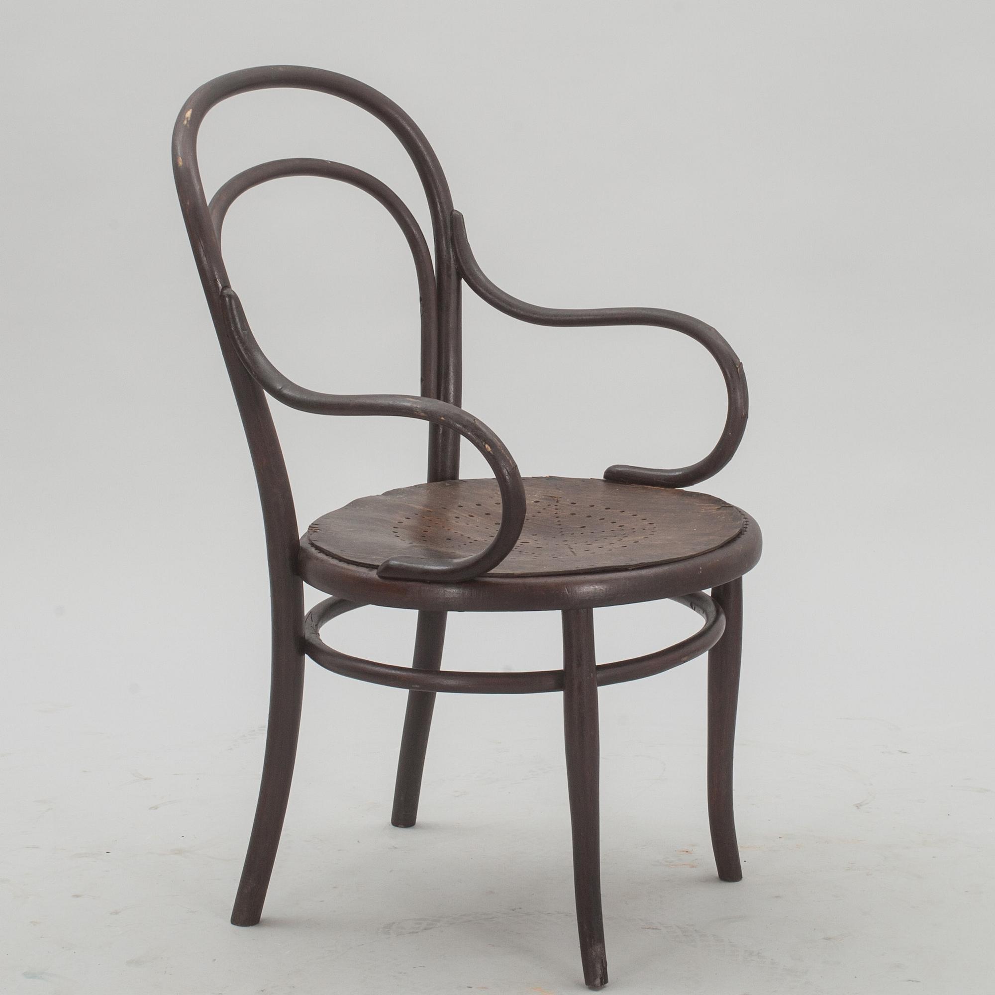 KARMSTOL, Thonet, 1900-talets början.