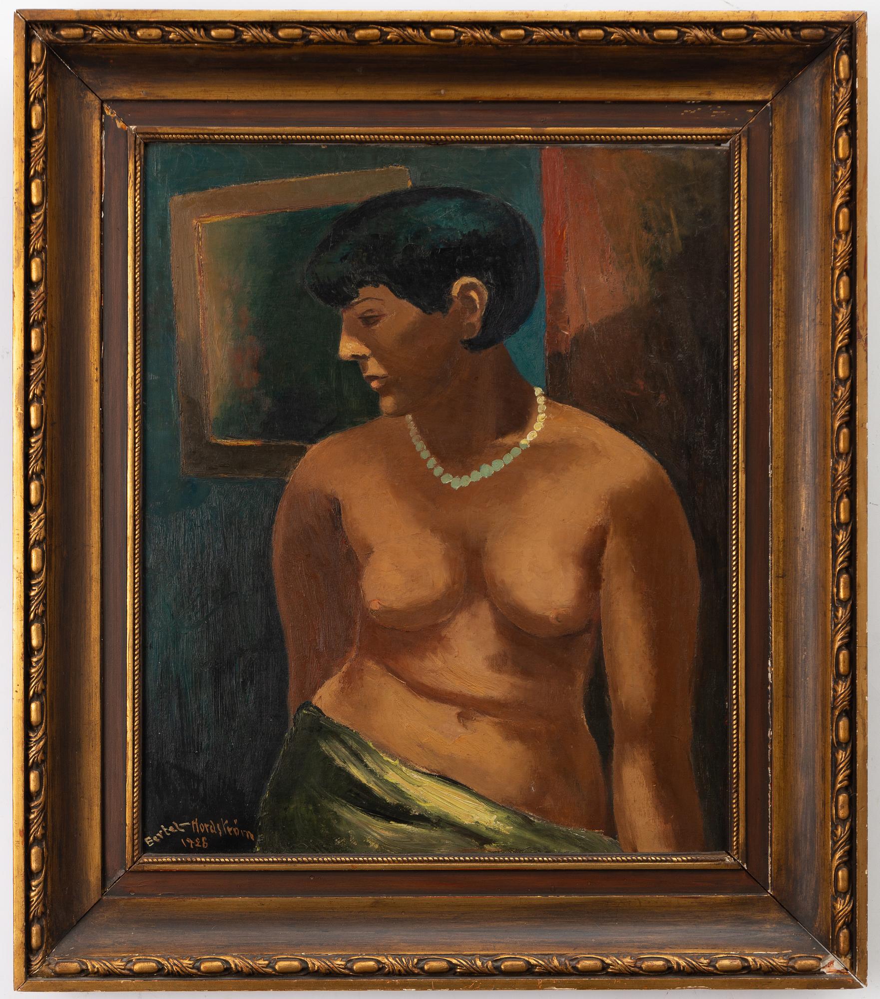 Bertel Bertel-Nordström, Half-length portrait.