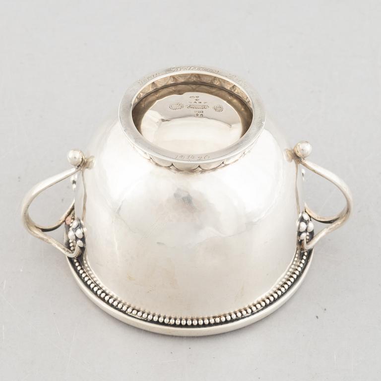 Georg Jensen, bonbonnière, silver, Copenhagen 1918.
