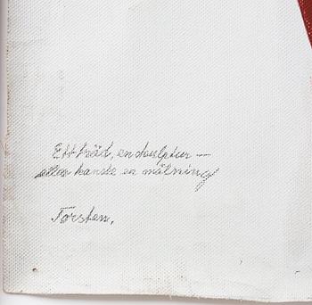 Torsten Andersson, "Ett träd, en skulptur - eller kanske en målning".