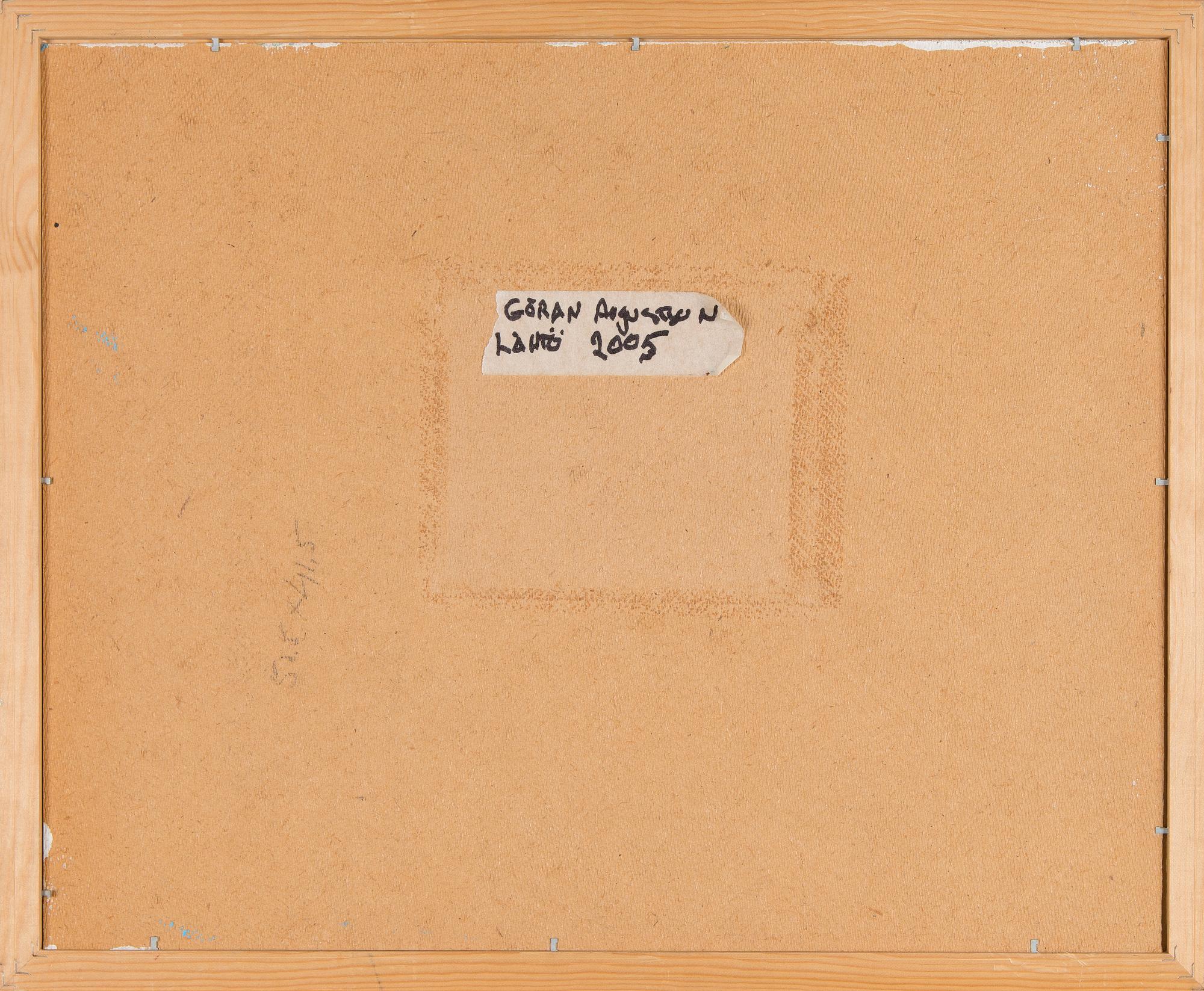Göran Augustson, "Lähtö" (Leave-taking).