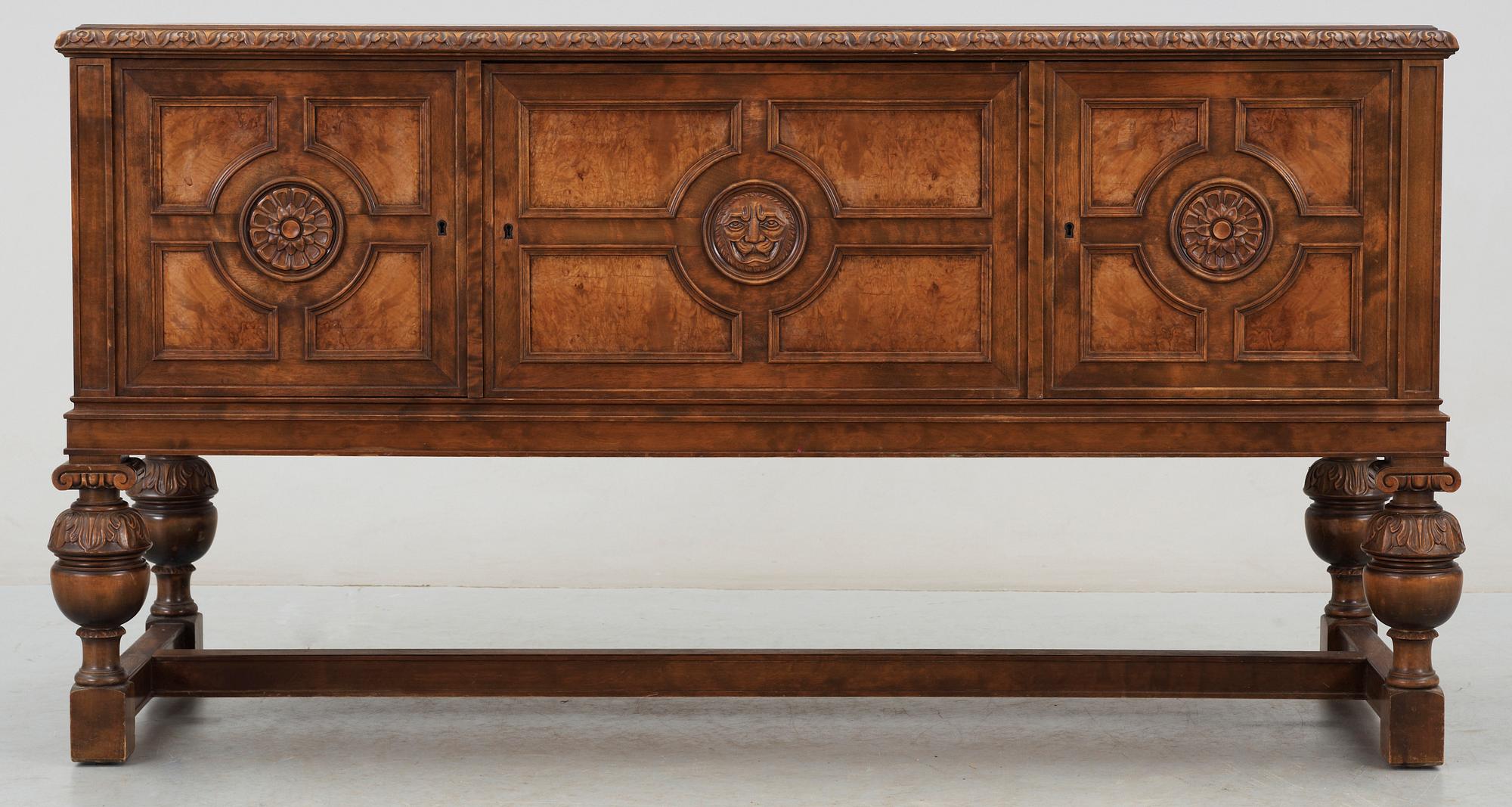SIDEBOARD, barockstil, 1900-tal.