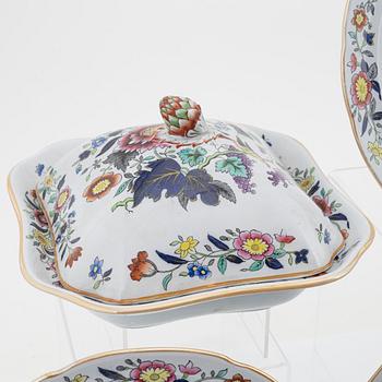 Matservis, 61 delar, porslin, Copeland Spode, England, 1950/60-tal.