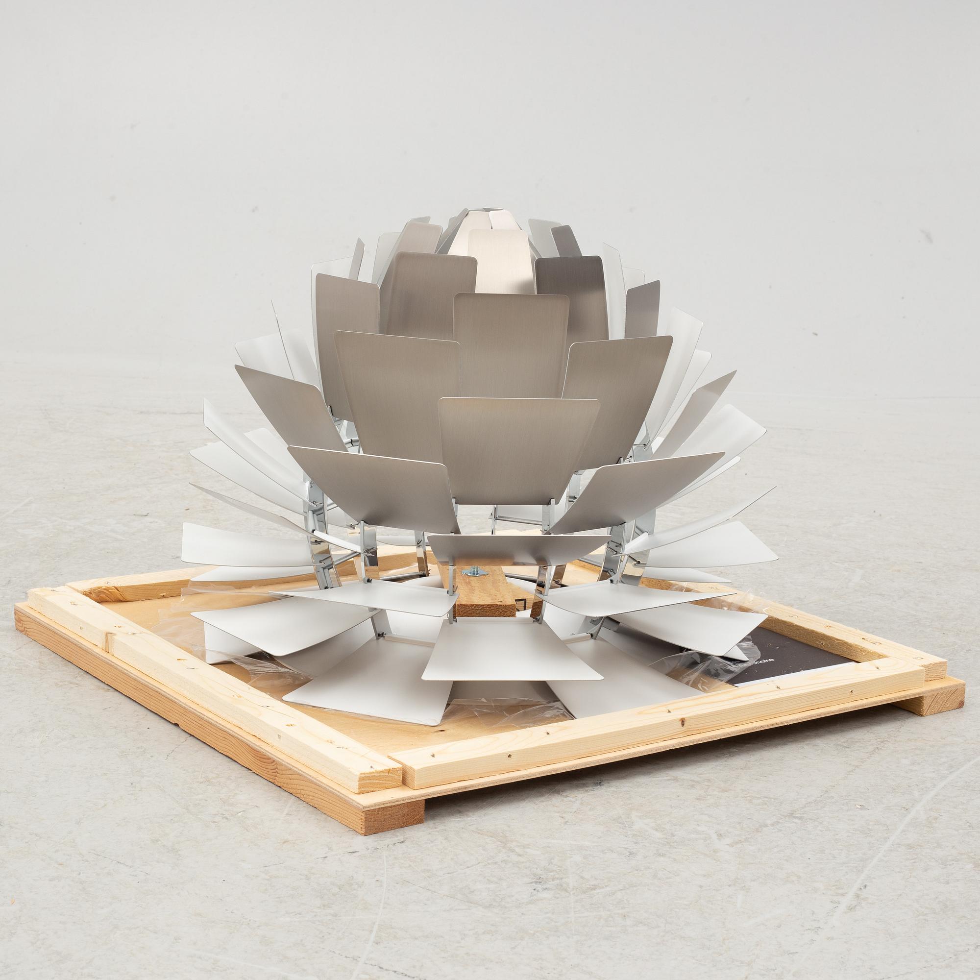 Poul Henningsen, taklampa "PH Kotte", "Artichoke", Louis Poulsen.