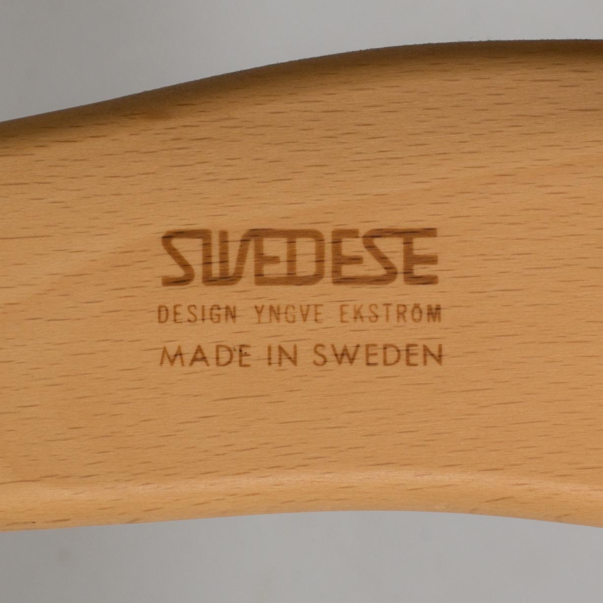 FÅTÖLJER, ett par. "Lamino". Yngve Ekström, Swedese.
